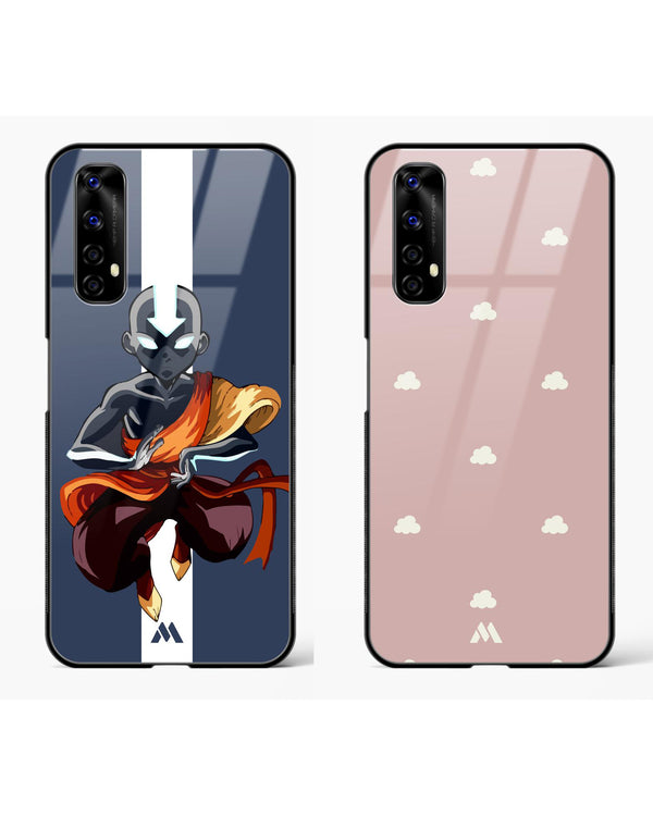 Mobile Narzo 20 Glass Back Cover Rain Clouds Avatar Glass Case