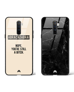Marquina Abracadabra Glass Case Phone Cover Combo (Realme)