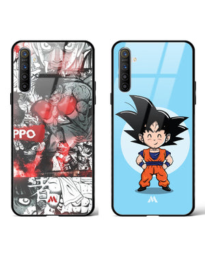 Chibi Hajime Ippo Glass Case Phone Cover Combo-(Realme)