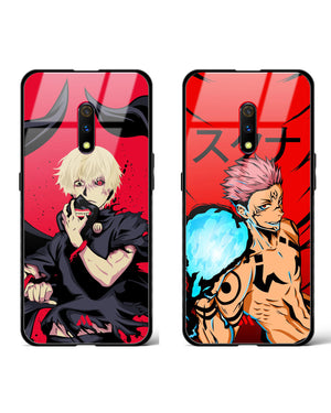 Kaido Blood Dance Glass Case Phone Cover Combo-(Realme)