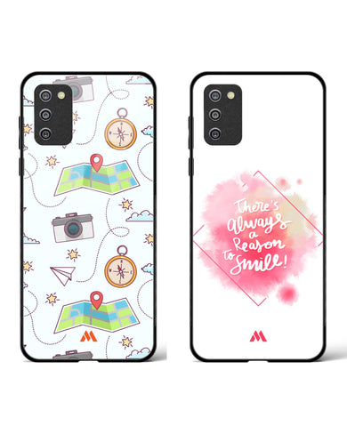 Smile for the Holiday Glass Case Phone Cover Combo (Samsung)