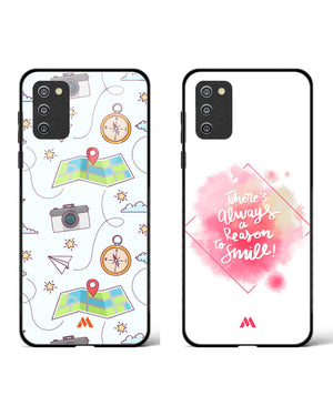 Smile for the Holiday Glass Case Phone Cover Combo-(Samsung)