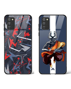 Avatar Master Elements Blood Glass Case Phone Cover Combo (Samsung)