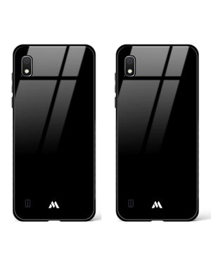 All Black All Black Glass Case Phone Cover Combo (Samsung)