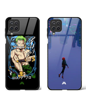 Into the Spiderverse Zoro Glass Case Phone Cover Combo-(Samsung)