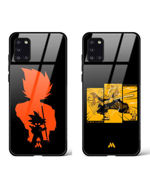 Zenitsu Son Goku Potential Glass Case Phone Cover Combo-(Samsung)