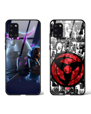 Sharingan Eye Clash Clans Glass Case Phone Cover Combo-(Samsung)