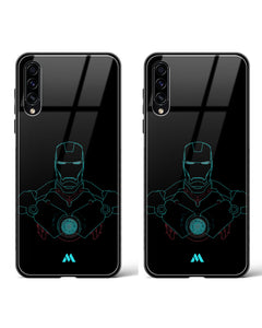 Ironman Arc Reactor Glass Case Phone Cover Combo (Samsung)