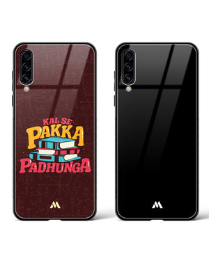 All Black Pakka Padhunga Glass Case Phone Cover Combo-(Samsung)