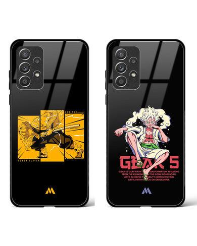 Luffy Gear Five Zenitsu Glass Case Phone Cover Combo-(Samsung)