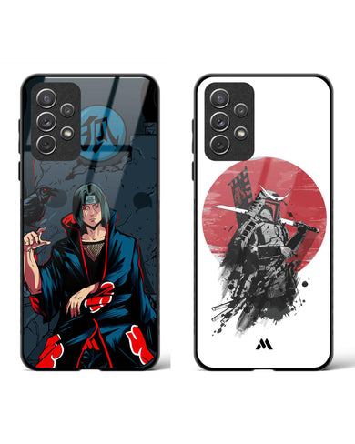 Samurai City Itachi Glass Case Phone Cover Combo-(Samsung)