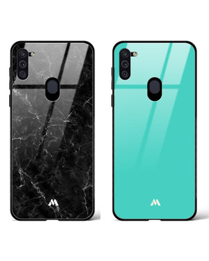 Ferns Portoro Black Glass Case Phone Cover Combo-(Samsung)