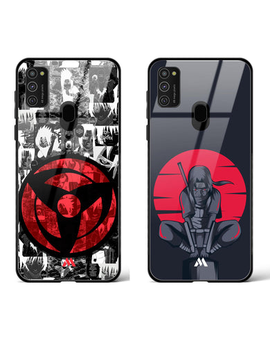 Itachi Night Glass Case Phone Cover Combo-(Samsung)