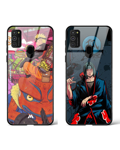 Itachi Throne Naruto Glass Case Phone Cover Combo-(Samsung)