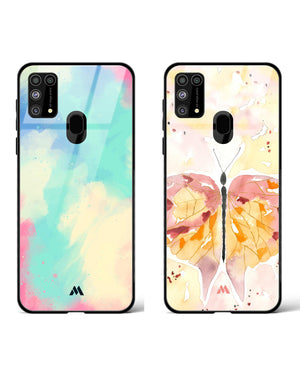 Quirky Vibrant Glass Case Phone Cover Combo-(Samsung)