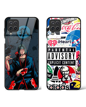 Brand Overload Uchiha Throne Glass Case Phone Cover Combo-(Samsung)