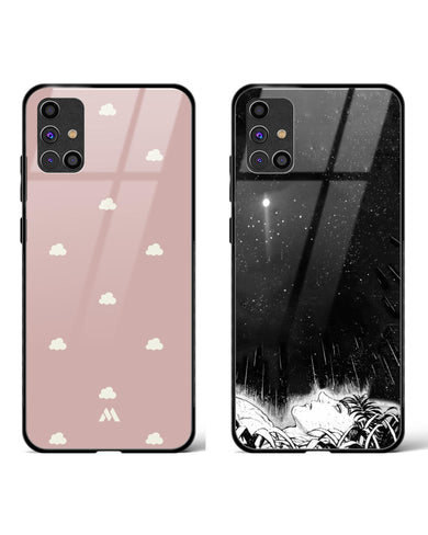 Berserk Guts Dreaming Clouds Glass Case Phone Cover Combo-(Samsung)