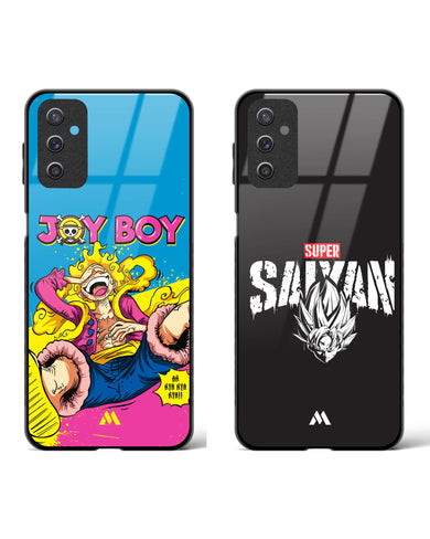 Dragonball Saiyan One Joyboy Glass Case Phone Cover Combo-(Samsung)
