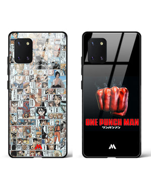 One Punch Manga Overload Glass Case Phone Cover Combo-(Samsung)
