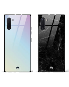 Marquina Popsicle Marble Glass Case Phone Cover Combo (Samsung)
