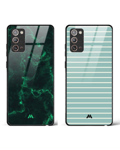 Blinds Energy Marble Glass Case Phone Cover Combo (Samsung)