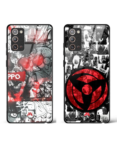 Sharingan No Ippo Glass Case Phone Cover Combo-(Samsung)