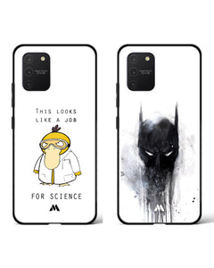 The Detective and Scientist Glass Case Phone Cover Combo (Samsung)
