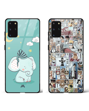 Manga Overload Time Bed Glass Case Phone Cover Combo-(Samsung)