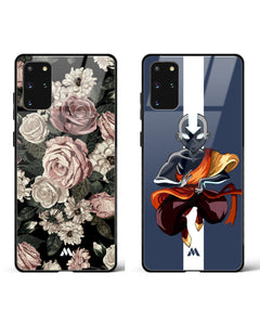 Avatar and your Flowers Glass Case Phone Cover Combo (Samsung)