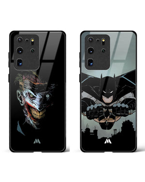 Batman Over Gotham Glass Case Phone Cover Combo (Samsung)