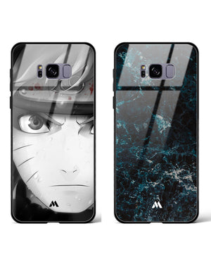 Wavefront Marble Naruto Glass Case Phone Cover Combo-(Samsung)