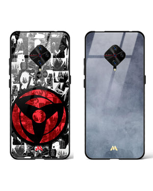 Nebulous Sharingan Dreams Glass Case Phone Cover Combo-(Vivo)