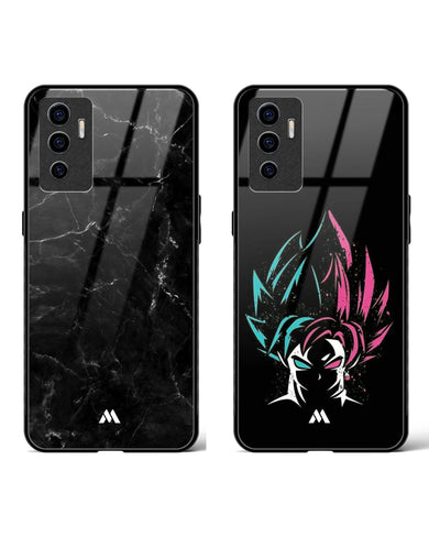 Dragon Marble Fusion Glass Case Phone Cover Combo-(Vivo)