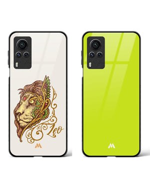 Lime Leo Hand Drawn Glass Case Phone Cover Combo (Vivo)