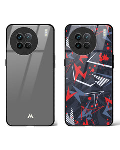 Dance Cloudy Horizons Glass Case Phone Cover Combo (Vivo)