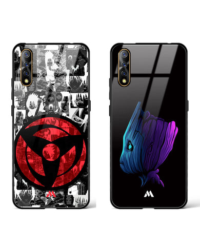 Fluroflare Sharingan Groot Glass Case Phone Cover Combo-(Vivo)