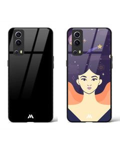 Princess of The All-Black Glass Case Phone Cover Combo (Vivo)