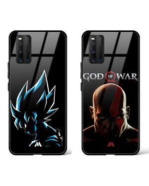 God of Super Saiyan Act Glass Case Phone Cover Combo-(Vivo)