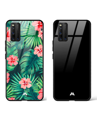 The All-Black Tropical Ninja Glass Case Phone Cover Combo-(Vivo)