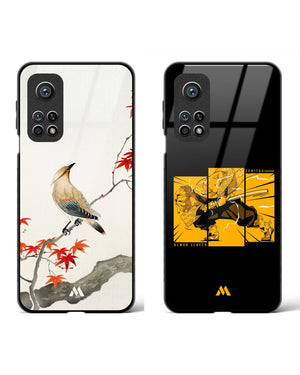Zenitsu and the Japanese Bird Glass Case Phone Cover Combo-(Xiaomi)