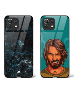 Keanu Reeves Wavefronts Glass Case Phone Cover Combo (Xiaomi)