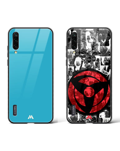 Sharingan Eye Surprise Glass Case Phone Cover Combo-(Xiaomi)