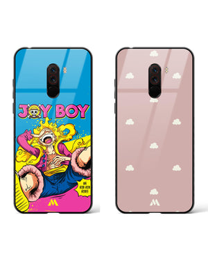 Rain Clouds Luffy Joyboy Glass Case Phone Cover Combo-(Xiaomi)