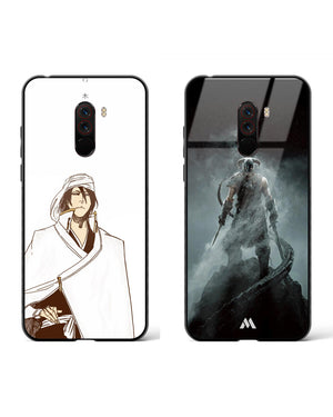Skyrim meets Kuchiki Byakuya Glass Case Phone Cover Combo (Xiaomi)
