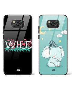 Time for Bed Into Wild Glass Case Phone Cover Combo (Xiaomi)