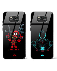 Arc Reactor Great Glass Case Phone Cover Combo (Xiaomi)