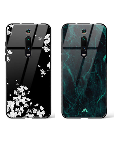 Harmony Marble Midnight Glass Case Phone Cover Combo-(Xiaomi)