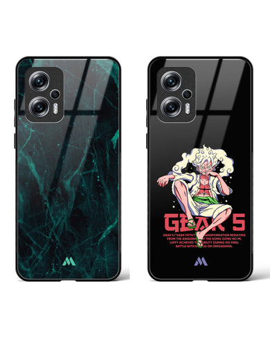 Luffy Harmony Marble Glass Case Phone Cover Combo-(Xiaomi)