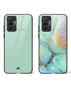 Shale Marble Lime Glass Case Phone Cover Combo (Xiaomi)