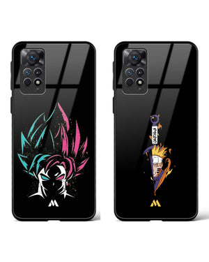 Kunai Vegito Glass Case Phone Cover Combo-(Xiaomi)